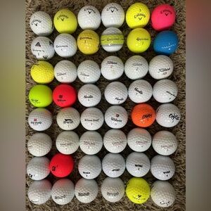 48 Assorted Golf Balls